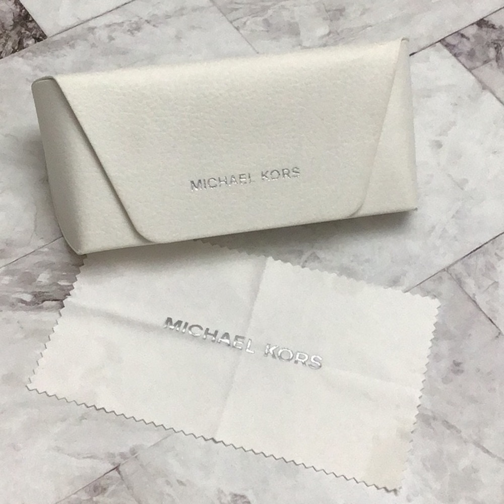 Michael Kors Sunglasses Case with Cleaning Cloth